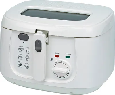 Produktbild von DESKI 1800 Watt 2,5 Liter Fritteuse weiß 613-400470