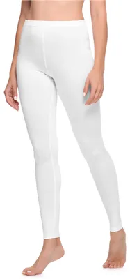 Produktbild von Ladeheid Damen Lange Leggings aus Baumwolle LA40-133 (Weiß, XXL)