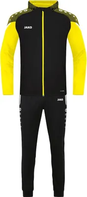 Produktbild von JAKO Unisex Präsentationsanzug Performance, Farbe:schwarz/soft yellow, Größe:L