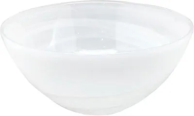 Imagen del producto de Silecomplaza, juego de 4 cuencos para ensalada de alabastro, color blanco
