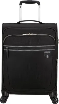 Zdjęcie produktu dla American Tourister Trolley Aerospin Spinner EXP Czarny schwarz 55 cm