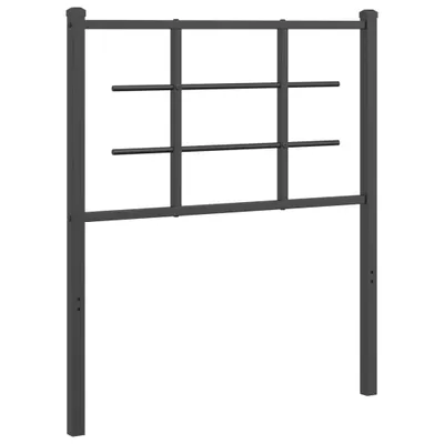 Obrázok produktu pre VidaXL 355587, Čierna, Oceľ, 75 cm, 800 mm, 90 cm, 30 mm