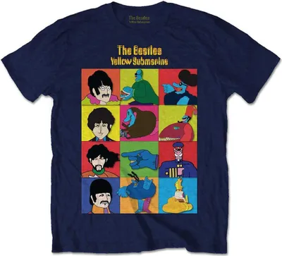 Obrázek produktu pro The Beatles - "Submarine" tričko pro děti RO3967 (92) (Námořnická modrá)