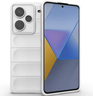 Produktbild von Handyhülle für Xiaomi Redmi Note 13 Pro+ Weich TPU Silikon Stossfest Anti-rutsch Hülle Weiß