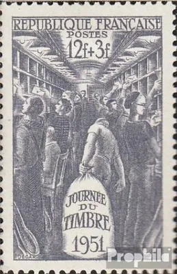 Produktbild von Briefmarken Frankreich 1951 Mi 897 (kompl.Ausg.) postfrisch Tag der Marke