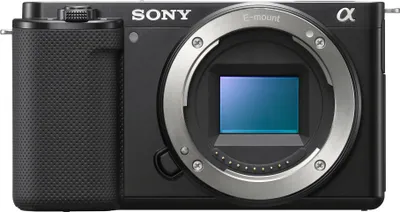 Obrázek produktu pro Sony α ZV-E10, 24,2 MP, 6000 x 4000 px, CMOS, 4K Ultra HD, Dotyková obrazovka, Černá
