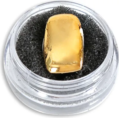Produktbild von Goldener Zahn Thermoplast Anpassend Gold Halloween Karneval Fasching Cosplay