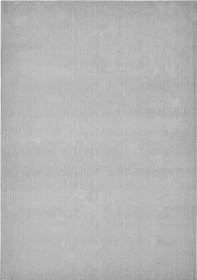 Produktbild von Steffensmeier Kurzflor Teppich Barcelona Wohnzimmerteppich modern, strapazierfähig und pflegeleicht, Grau, Größe: 80x150 cm