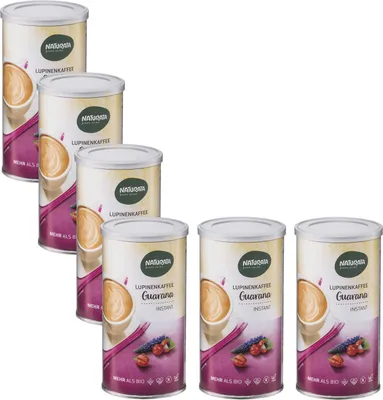 Produktbild von Naturata  Lupinenkaffee Guarana, instant, Dose (6 x 150 gr)