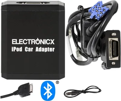 Produktbild von Adapter Bluetooth iPhone iPad AUX iPod Renault 8 Pin ▶ Auto Radio Adapter iPhone iPad iPod Versand DE