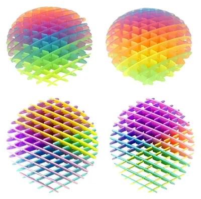 Zdjęcie produktu dla Zestaw 4 zabawek "Fidget Worms" do redukcji stresu