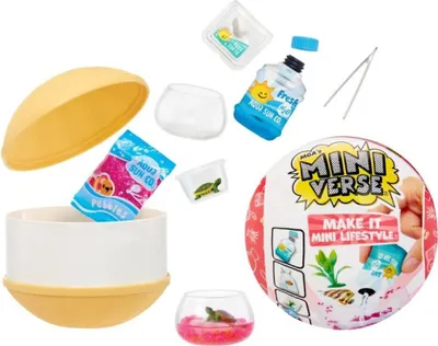 Produktbild von Miniverse Make It Mini Botanicals, 8 Jahr(e), Mehrfarbig, Kunststoff