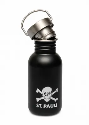 Produktbild von FC St. Pauli - Totenkopf, Trinkflasche