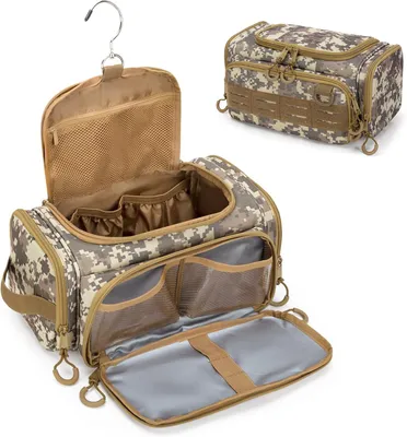 Produktbild von Kulturtasche, zum Aufhängen, Wüstengelb, für Camping