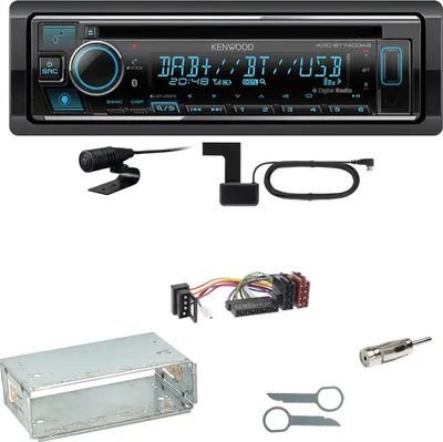 Produktbild von Kenwood KDC-BT740DAB Digitalradio Bluetooth Einbauset für Mercedes E-Klasse W124