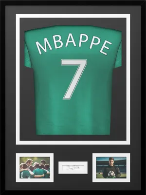 Produktbild von Avalo Objektrahmen Aluminium - Einrahmung Fußballtrikot - 3D Box Frame - 60x80 CM - Schwarz - Deep Frame - Trikot Einrahmung in Bilderrahmen