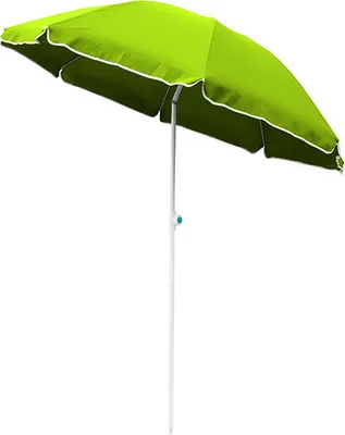 Produktbild von Linder Exclusiv Sonnenschirm, Gartenschirm ,mit Einfacher Mechanismus zum Öffen und Schließen des Sonnenschirm, Ø 200 cm,Apfelgrün