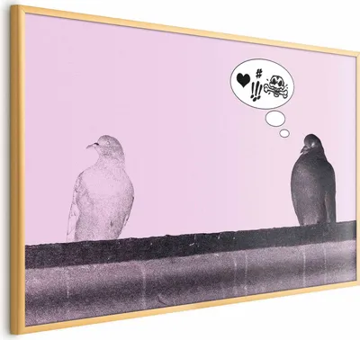 Produktbild von Posterpapier Poster - Courtship 42x29.7 cm Tiere g-A-0156-ao-a