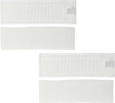 Produktbild von vhbw Filter-Set kompatibel mit Xiaomi Mijia G1 Saugroboter - 4x Ersatz-Filter (HEPA-Filter, Schwammfilter)