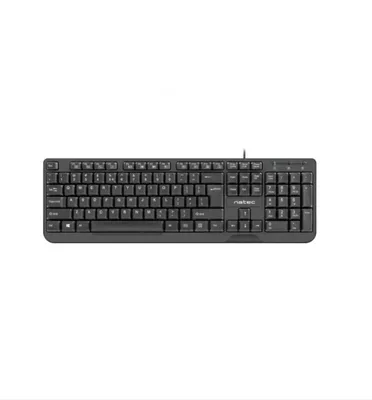 Produktbild von Tastatur Natec TROUT SLIM Schwarz