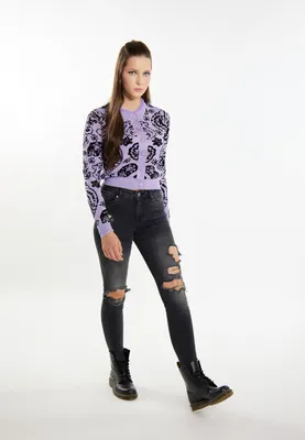 Produktbild von Speedlight Damen Strickjacke - lila, S