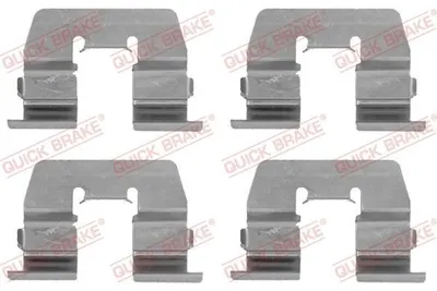 Produktbild von QUICK BRAKE 109-1764 Zubehörsatz Scheibenbremsbelag Vorne für HYUNDAI ATOS (MX)