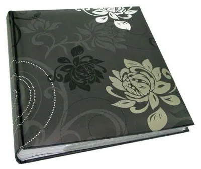 Productafbeelding van Fotoalbum zwart voor 200 foto's 11,5 x 15,5 cm, memoboek