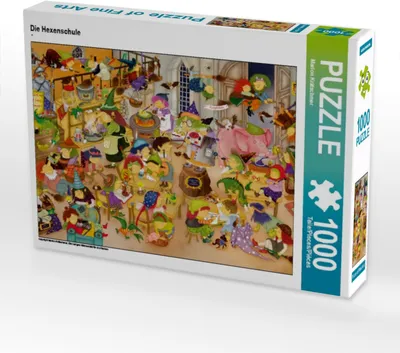 Produktbild von Calvendo Die Hexenschule 1000 Teile Puzzle quer 640x480mm, Krätschmer Marion; 7432562