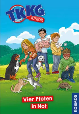 Produktbild von TKKG Junior Band 17: Vier Pfoten in Not