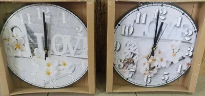 Zdjęcie produktu dla zegar ścienny  30cm LOVE