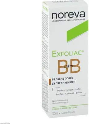 Produktbild von Noreva Exfoliac getönte Bb-Creme dunkel 30 ml