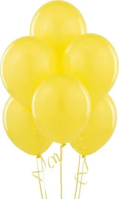 Produktbild von Pastellballons 12 Zoll, 25 Stück, gelb