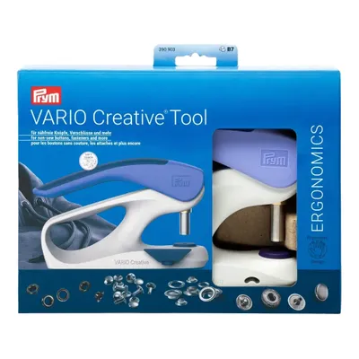 The image shows the packaging of a Prym Vario Creative Tool.
