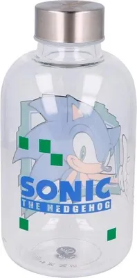 Image de Bouteille en verre Sonic The Hedgehog 620 ml pour boissons