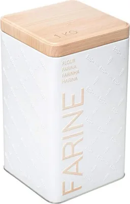 Produktbild von Metallbox für Mehl 1 kg Mod Scandi Nature