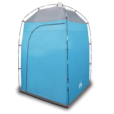 Produktbild von dkd-home-decor Duschzelt, 140 x 140 x 213 cm, Blau, Polyester mit PolyurethanBeschichtung, inkl. Tasche