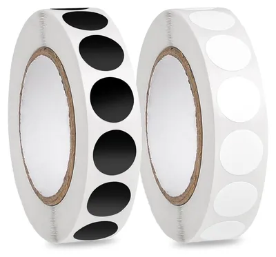 Obrázok produktu pre Solidchoice – 2 rolky samolepiacich okrúhlych nálepiek, 13 mm