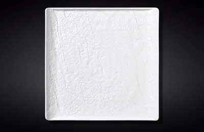 Image de Assiette Wilmax 21,5 x 21,5 cm, porcelaine blanche WL-661506/A