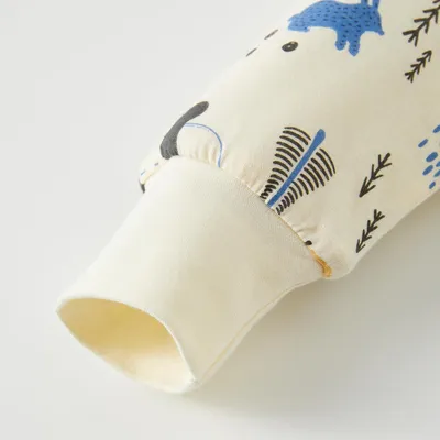 Productafbeelding van Famanu babyslaapzak, 3,5 TOG, katoen met afneembare mouwen - drapeerdeken voor baby's (18-36 maanden)