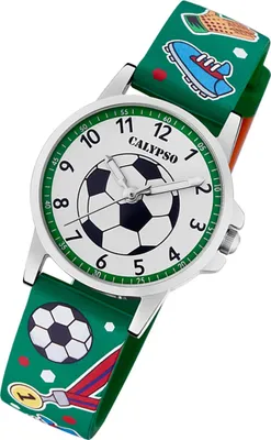 Produktbild von Calypso Kinder Analog Uhr K5790/2 Outdoor Kunststoff Armbanduhr grün UK5790/2