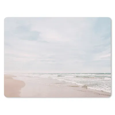 Produktbild von MuchoWow® Mauspad Mousepad Meer - Strand - Wellen - Natur - Sommer 23x19 cm - Mousepads - Maus Mat - Pad - Mausunterlage - Schreibtischunterlage - Mauspad