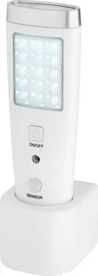 Zdjęcie produktu dla TFA - Wielofunkcyjna lampa bezpieczeństwa LED LUMATIC GUARD 43.2033 - biała