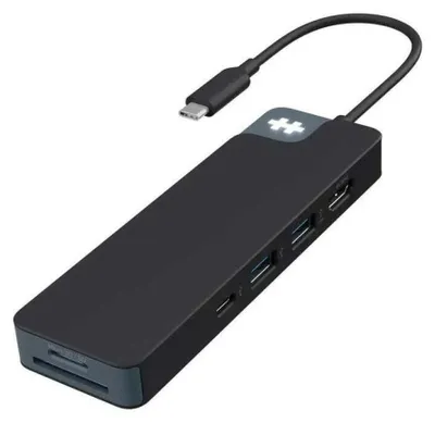 Produktbild von HyperDrive Flex 8 Port USB-C Hub Black