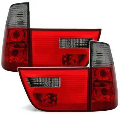 Rückleuchten Heckleuchten Rot Schwarz LINKS RECHTS für BMW X5 E53 ab 1999-2003