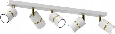 Image de Plafonnier À Spots Avec Tubes Métalliques 5 X Gu10