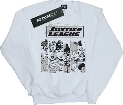 Produktbild von DC Comics - "Justice League" Sweatshirt für Herren BI29265 (S) (Weiß)
