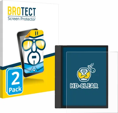 Produktbild von 2x Für Boox Note Air 4 C Schutzfolie BROTECT Displayschutz Display Schutz Folie Klar Transparent