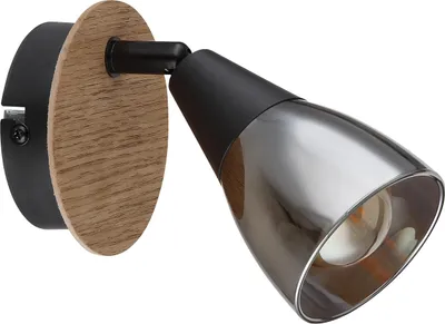 Produktbild von GLOBO 54311-1 MUBBY Strahler Metall schwarz matt, 1x E14