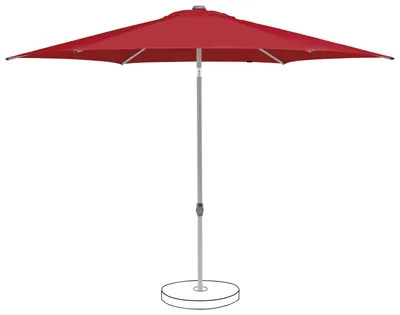 Produktbild von Pop Up 250cm, aurora red