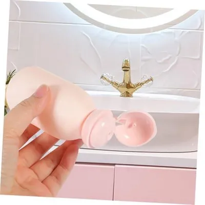 Produktbild von 6 Stück tragbare Lotionsflaschen für Reisen, kompakte wiederverwendbare Reisebehälter
